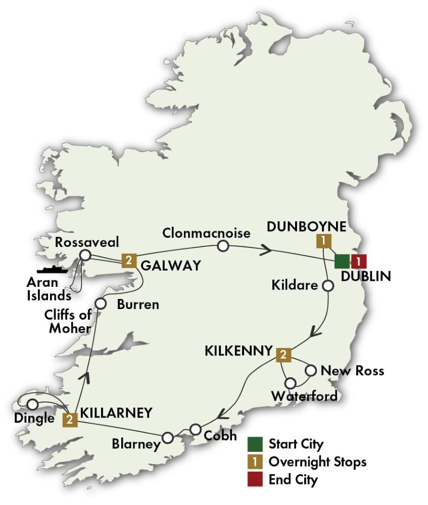 peta 0f irlandia