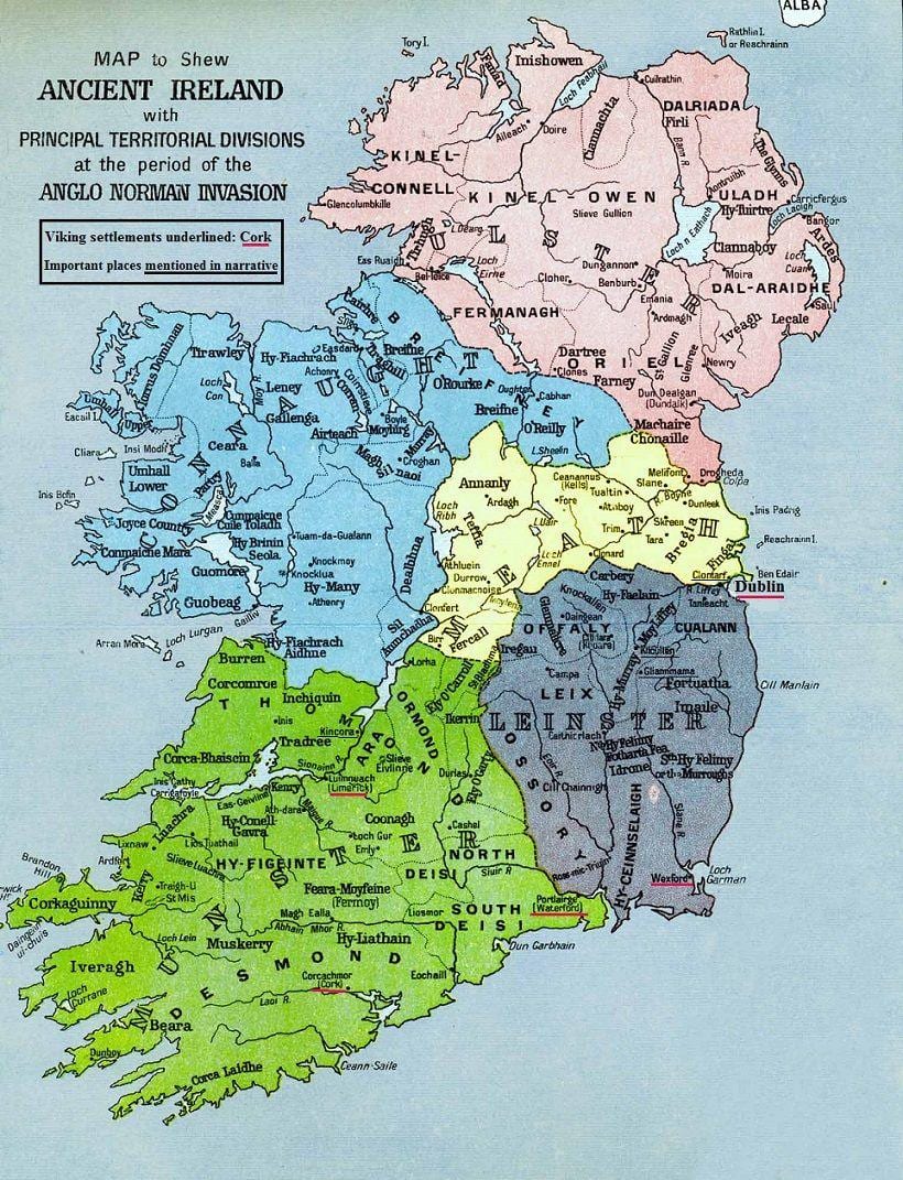 peta megalitik irlandia