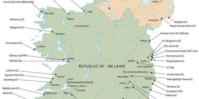 Peta terbaik dari irlandia