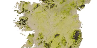 Peta geografis irlandia