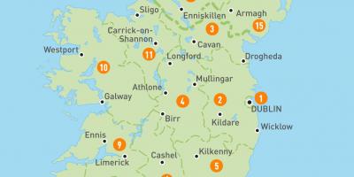 Irlandia pada peta