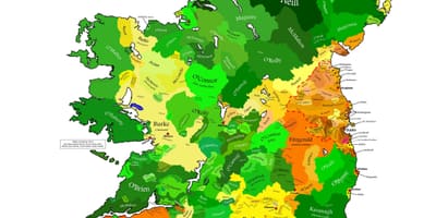 Peta dari klan peta irlandia